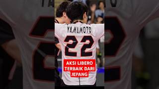 Yamamoto Libero Terbaik Bolla Volly Jepangyamamotovolijepang volleyballyoutubeshortsviralshorts [upl. by Asiuol]