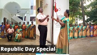 73rd Republic Day Celebration In Our School 🇮🇳🇮🇳 [upl. by Ecarret104]