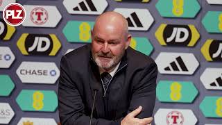 Steve Clarke FULL PRESS CONFERENCE  Following 10 win over Croatia [upl. by Adieren]