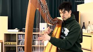 Bluemont waltz arrangement for Celtic harp [upl. by Lauro]