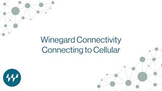 Winegard Connectivity  Connecting to Cellular  Web Setup [upl. by Eduam]