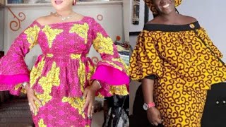 NOUVEAUX MODÈLE AFRICAIN EN PAGNE POUR NOS MAMAN AFRICAINESIMPLE ET ÉLÉGANTE  UNIQUE ANKARA STYLES [upl. by Mcdonald]