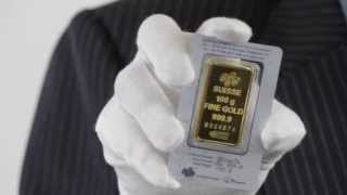 100 gram PAMP Suisse Gold Bar 9999 Fine In Assay  Goldmart [upl. by Wsan]