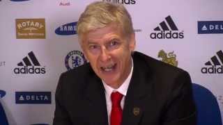 Arsene Wenger gesteht quotEin kleinerquot Stoß gegen Jose Mourinho  FC Chelsea  FC Arsenal 20 [upl. by Laerdna156]