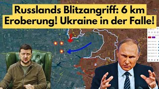 Russlands Blitzangriff 6 km Eroberung Ukraine in der Falle [upl. by Valma439]