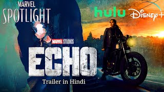 Echo Trailer in Hindi  Only on Disney Plus  Marvel Studios India Hindi [upl. by Romeon]