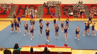 Benton Middle School Cheer [upl. by Bailar]