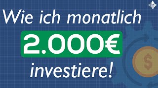 2000€ monatlich in ETFs Aktien und mehr  Meine Strategie [upl. by Sissie]