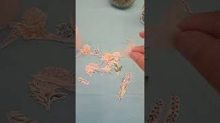 Lets DIY decoupage 🪻🌼🌸 trending decoupage flowers diy pink asthetic [upl. by Chemesh]