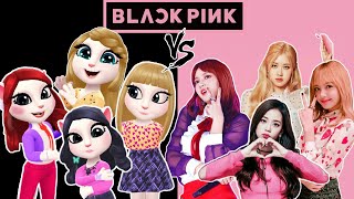 Blackpink band 🖤🩷 My Talking Angela 2 My design for you my friends 😍 Friends requests🥰Its great😘 [upl. by Raknahs429]