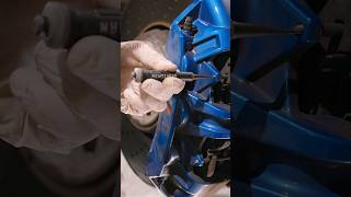 Replace F90 M5 BRAKE PADS in 60 Seconds FRONT F90M5 BMW Kies [upl. by Leiad]