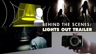 Behind the Scenes Lights Out Trailer [upl. by Cook]