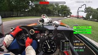 SVRA Mid Ohio Vintage Grand Prix Kastner Cup 2020 Saturday Feature Race [upl. by Leanora]