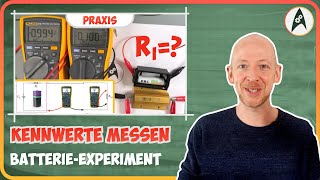 Experiment Innenwiderstand und Leerlaufspannung messen  Lerne Elektronik [upl. by Nuncia382]