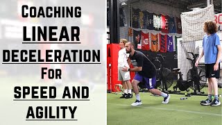 Mastering the Linear Deceleration Drill Series for Faster Speed and Agility  Speed Coach Live [upl. by Attehcnoc795]