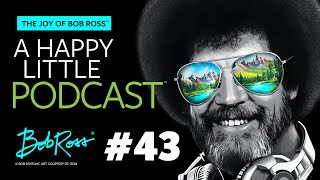 Rustic Winter Woods Rewatch  Episode 43  The Joy of Bob Ross  A Happy Little Podcast® [upl. by Anwahsit]