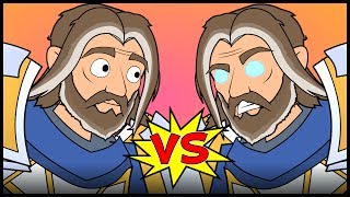 Jaina v Guldan A Hearthstone Cartoon  Wronchi Animation [upl. by Aekal]