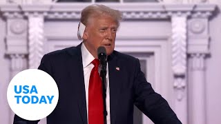 Recapping the final night of the RNC with a speech from Donald Trump  USA TODAY [upl. by Chemush]