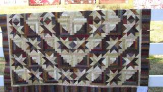 13th Annual Buggy Barn Outdoor Quilt Show Aug 2009 [upl. by Nnylyt]