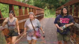 One Sweet Hike Sugar Bridge Trail to Danger Will Robinson Bella Vista Arkansas [upl. by Yssis]