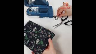 How to Install Eyelets on Fabric without Puncher madebyjojo [upl. by Nakasuji]