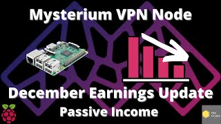 Mysterium Node Earnings Update  December 2021 [upl. by Dorian]