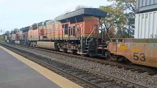 Naperville October 11th Railfanning [upl. by Luoar]