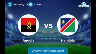 Angola x Namibia  Cosafa Cup  2024 [upl. by Oiralednac]