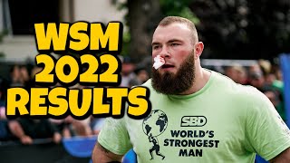 THE FINAL Day 1 Results  The Worlds Strongest Man 2022 [upl. by Valentijn]