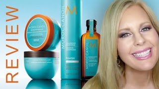 My Moroccanoil Obsession  Product Review [upl. by Anihta]