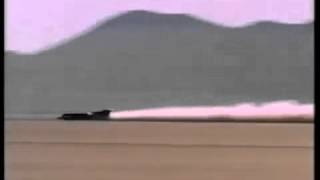 Thrust SSC sonic boom The fastest land vehicle [upl. by Silvana]