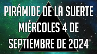 🍀 Pirámide de la Suerte para el Miércoles 4 de Septiembre de 2024  Lotería de Panamá [upl. by Joleen]