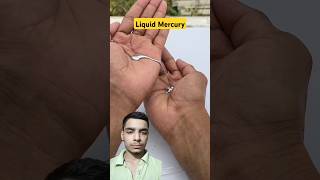 Liquid Mercury  Liquid mercury vs aluminium experiment chemicalexperiment ytshorts viral [upl. by Atinuaj153]