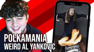 quotPolkamaniaquot  Weird Al Yankovic UK Reaction [upl. by Ruckman]