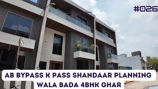 ID 026 AB Bypass k pass Shandaar planning wala bada 4BHK Ghar [upl. by Orlando804]