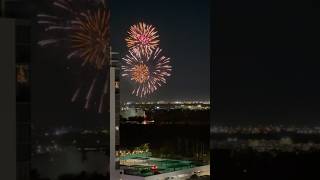 Fireworks Over Trump National Doral floridacity fireworks holidayseason trump christmas [upl. by Askwith]