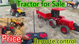 Remote control Tractor Model homemade for sale Mahindra and hmt5911 [upl. by Slyke]