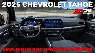 2025 Chevrolet Tahoe Z71 Interior Review [upl. by Adamina]