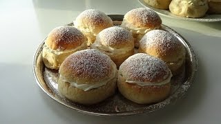 Semlor Svenske fastelavnsboller [upl. by Maynard]