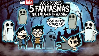 👻 Los 5 Peores Fantasmas que NO Lograron Asustar [upl. by Tneicniv]