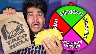 Letting Stereotypes DECIDE What I Eat for 24 HOURS IMPOSSIBLE FOOD CHALLENGE [upl. by Neeli]