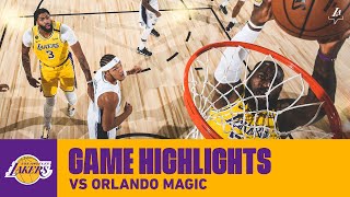 HIGHLIGHTS  Los Angeles Lakers vs Orlando Magic [upl. by Adnolrehs]