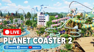 MARI KITA COBA FRANCHISE  PLANET COASTER 2 🤩😍 [upl. by Olemrac]