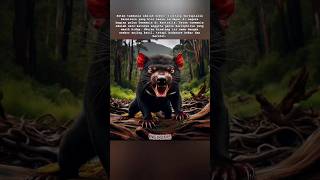 Tasmanian Devil mampu berlari 13 kmjam‼️ shorts shortvideo faktaunik animals tasmaniandevil [upl. by Souza]