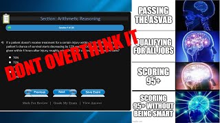 How to score 95 on the ASVAB  WITHOUT BEING SMART Pt II Word Knowledge Walkthrough [upl. by Airam]