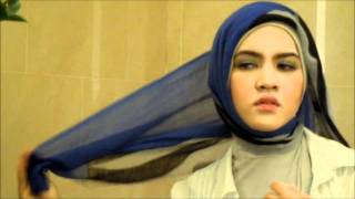 sixteenRcom Cashmere Tutorial 3 ways to wear a headscarf [upl. by Saxena]