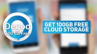 DEGOO Cloud Storage Free Gratis 100GB [upl. by Arbma]