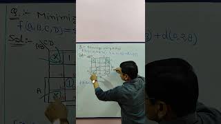 Minimization of 4variable function using KMap  By Mathur Sir [upl. by Russi493]