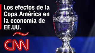 ¿A cuánto ascendería el aporte de la Copa América a la economía de EE UU [upl. by Oicneserc]