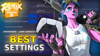 NEW Best Aimbot Controller Settings amp Sensitivity For Fortnite PS4PS5XBOXPC [upl. by Eenerb888]